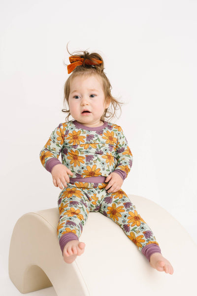 Laura Mae Floral Bamboo Set