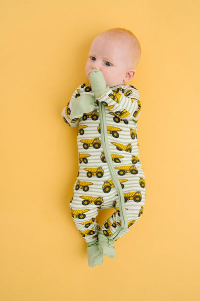 Dump Trucks Bamboo Sleeper