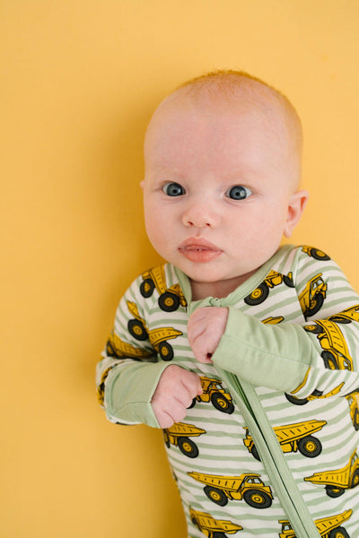 Dump Trucks Bamboo Sleeper