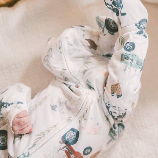 Zip-Up Footie Pajama - Jo