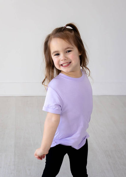 Basic Tee - Pastel Lilac