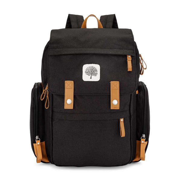 Birch Bag - Diaper Backpack in Black