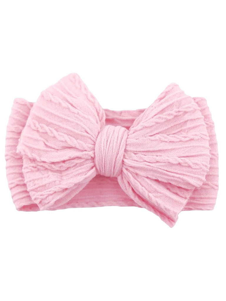 Cable Bow, Ballerina Pink