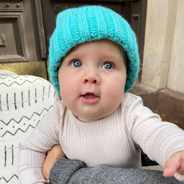 Kids  Beanie The Real Teal