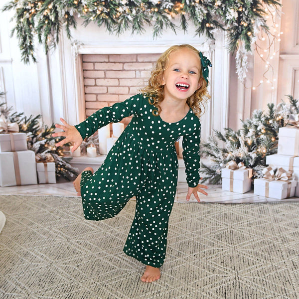 Dottie WIDE LEG ROMPER Christmas Bamboo