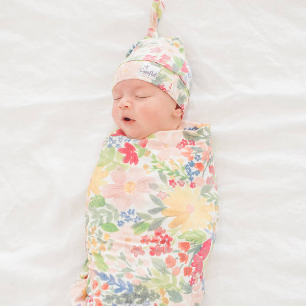 Knit Swaddle Blanket - Lark