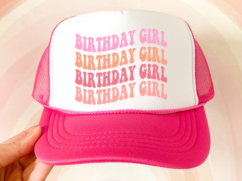 Wavy Birthday Girl Hat
