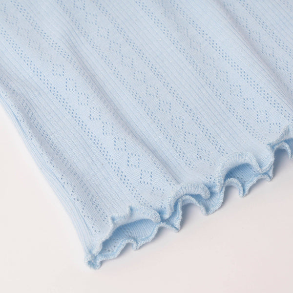 Lettuce Edge Pointelle Tee