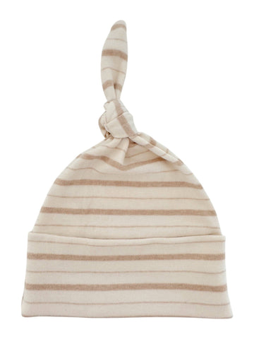 Biscuit Mixed Stripe / Organic Beanie