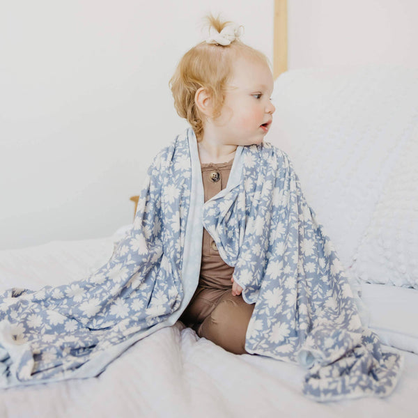Knit Swaddle Blanket - Lacie