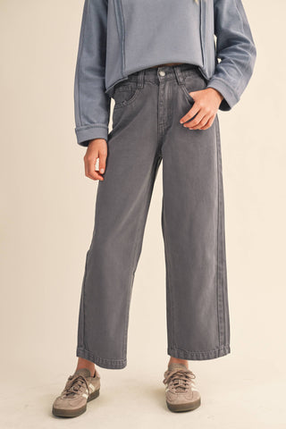 TWEEN KIDS GIRLS BARREL PANTS (7-14)