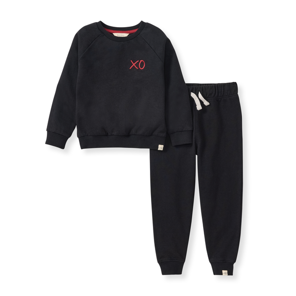 XO Sweatshirt and Pants Set