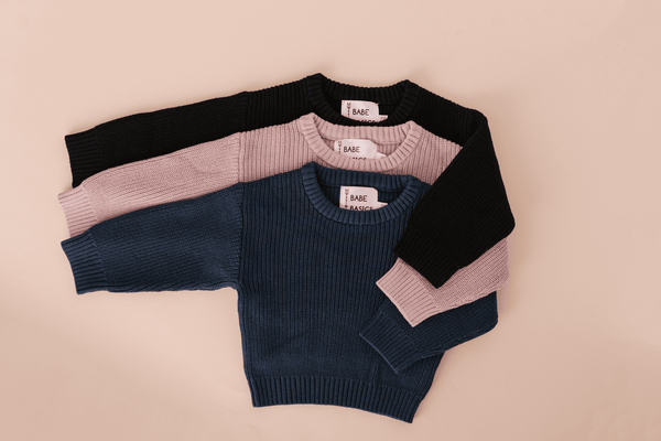 Cozy Knit Baby Sweater