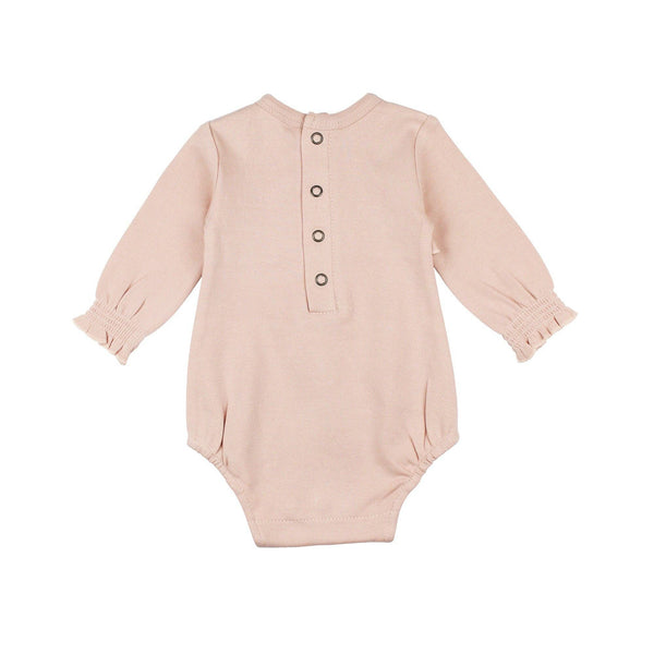 Rosewater | Organic Smocked Chest Bodysuit