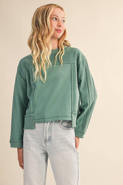 TWEEN KIDS GIRLS CREW NECK SWEATSHIRT (7-14)