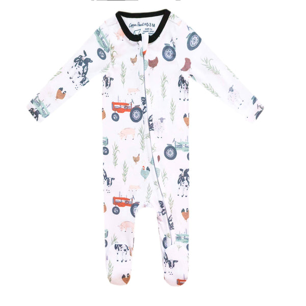 Zip-Up Footie Pajama - Jo