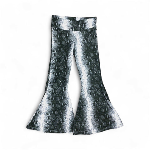 Snake Skin Bell Bottoms