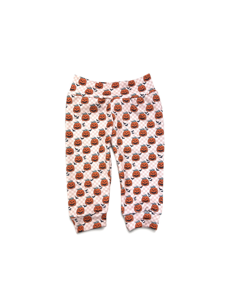 Halloween Pumpkin Joggers