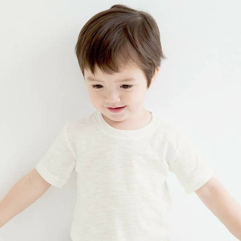 Ivory Round Short Sleeve Tshirt