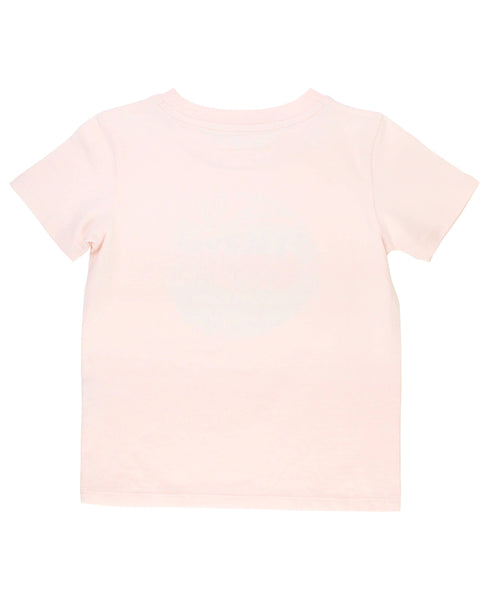 Girls Pale Pink "Chasing Sunsets" Graphic Tee