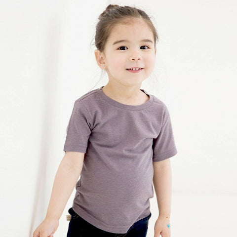Charcoal Round Short Sleeve Tshirt