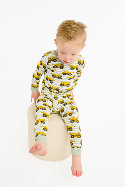 Dump Trucks Bamboo Set