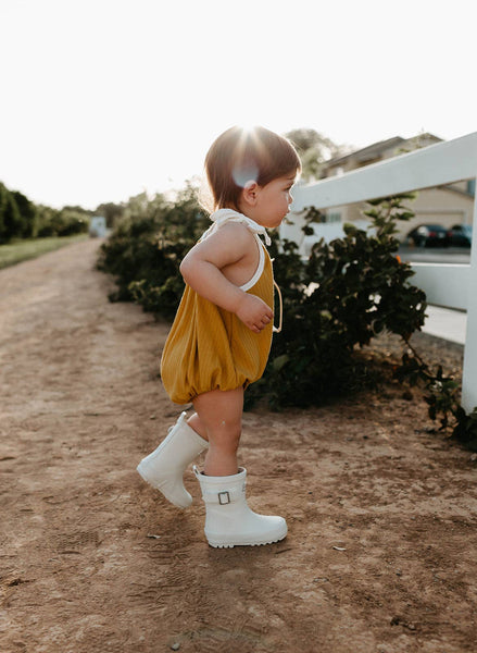 Ff Rain Boots | Cream