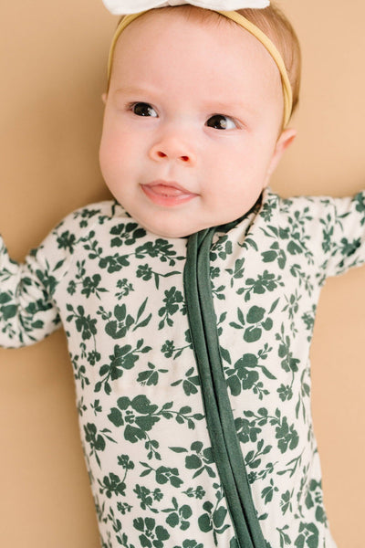 Earthy Floral Bamboo Sleeper