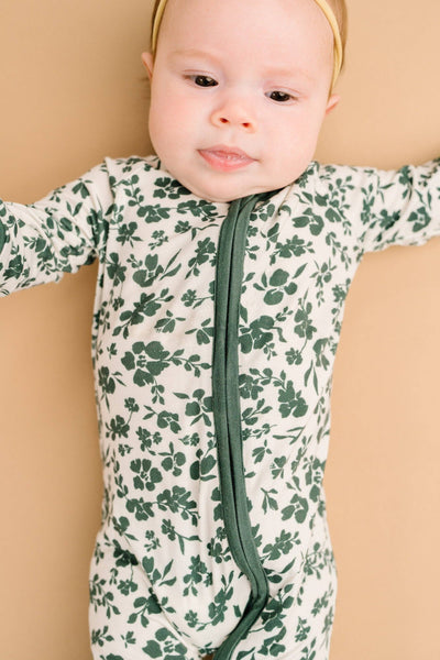 Earthy Floral Bamboo Sleeper