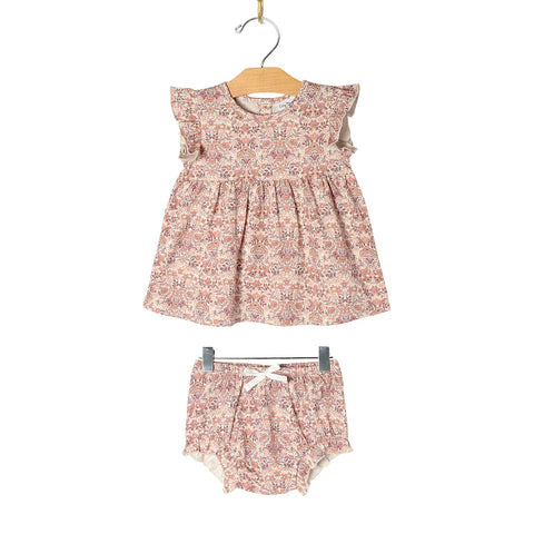 Flutter Tunic Set- Spring Bouquet