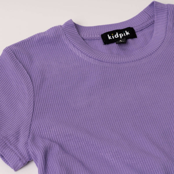 Ribbed Crop Top