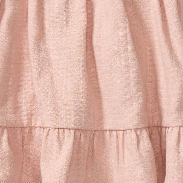 Smokey Rose Gauze Organic Pink Dress