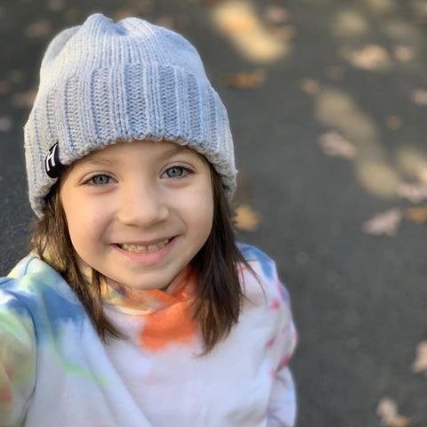 Kids Beanie Concrete Grey