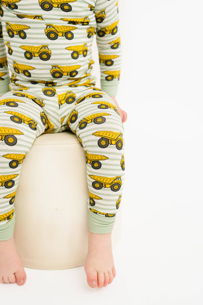 Dump Trucks Bamboo Set