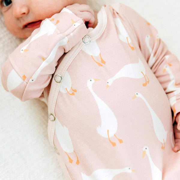 Newborn Knotted Gown - Goosie