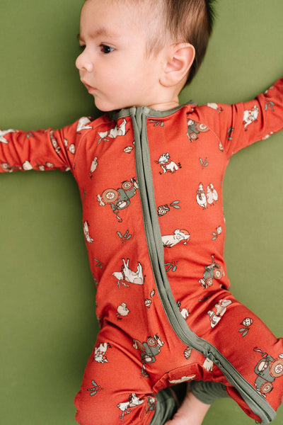 Christmas Farm Bamboo Sleeper