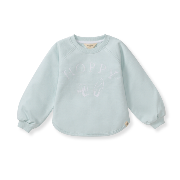 Hoppy Blue Organic Cotton Sweatshirt