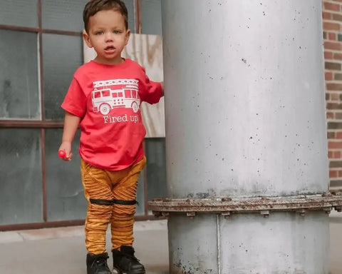 Fired Up Red Tee