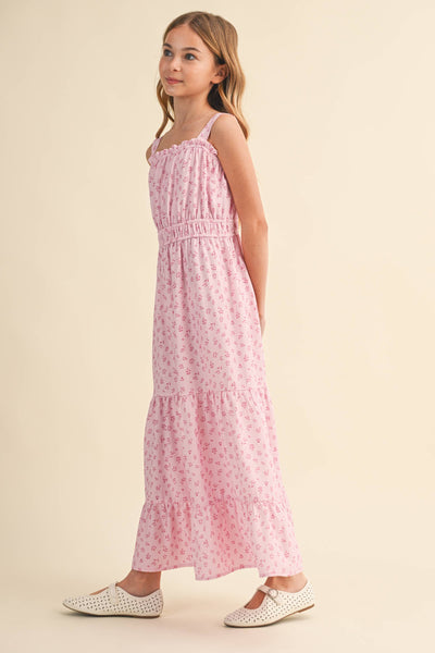 TWEEN GIRLS JULIETTE WAIST MAXI 42" DRESS (7-12)