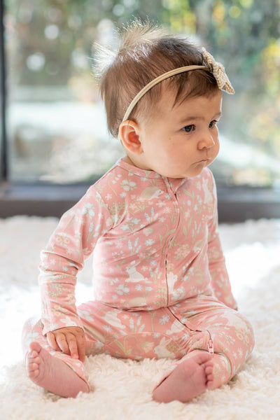 Convertible Romper - Woodland Bunny