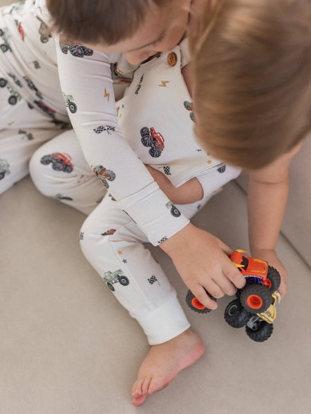 Monster Truck | Daywear Terry Overalls