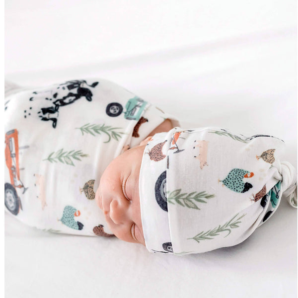 Knit Swaddle Blanket - Jo