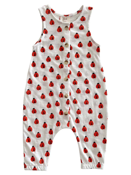 Ladybug / Organic Bay Jumpsuit