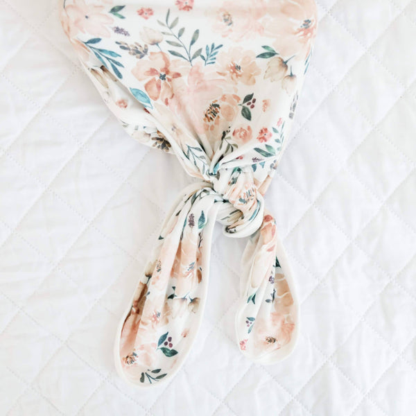 Newborn Knotted Gown - Autumn