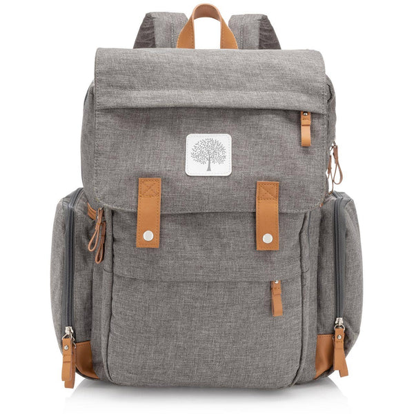 Birch Bag - Diaper Backpack in Gray