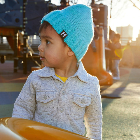 Kids  Beanie The Real Teal