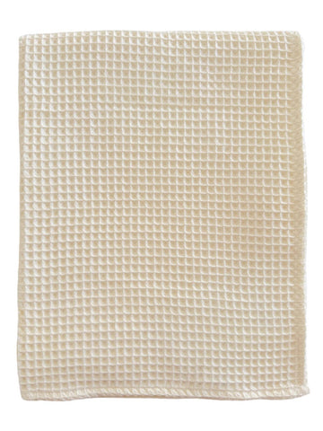 Phufy® Waffle Blanket, Cream