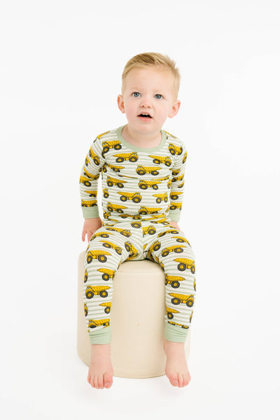 Dump Trucks Bamboo Set