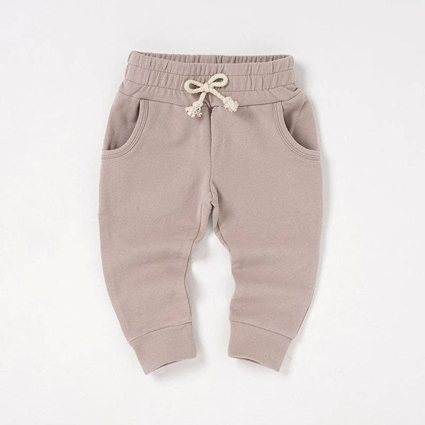 Joggers-Smoky Salmon: Buttery soft organic cotton pants