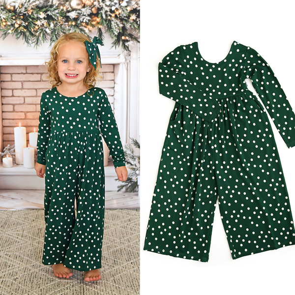 Dottie WIDE LEG ROMPER Christmas Bamboo